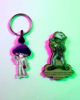 Merch-Set Schlüsselanhänger &...